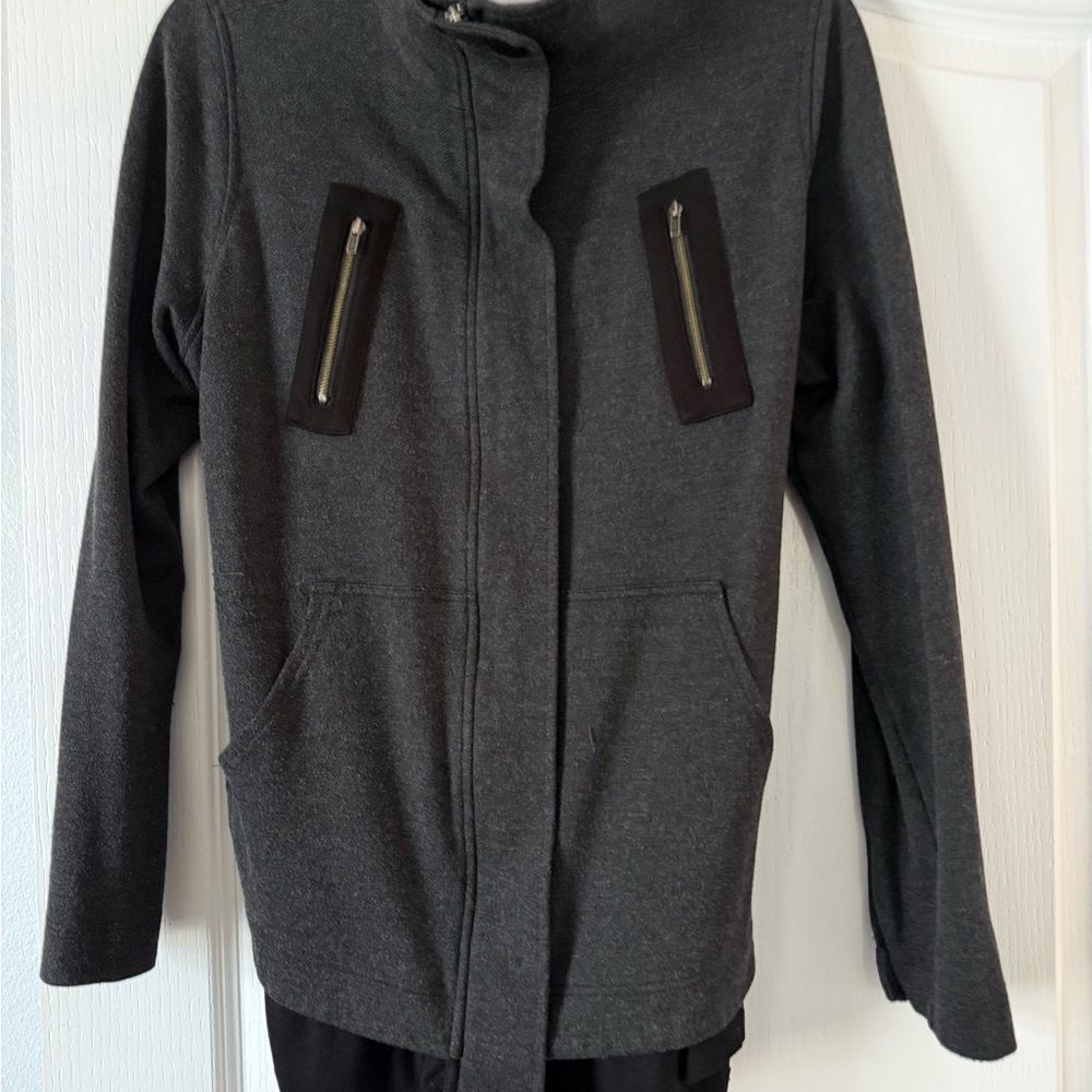 CAbi Charcoal Utility Jacket